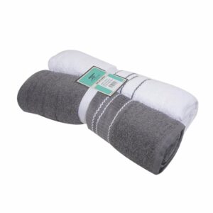 Set De Toallas De Baño Amirach CANNON 2 Piezas
