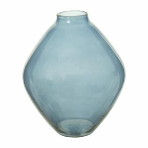 Florero Decorativo Rombo Bonaire Humo Oscuro OTÚN Mediano