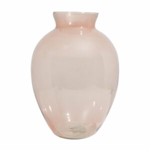 Jarrón Decorativo Napolitano Bonaire Ámbar Oscuro OTÚN Mediano