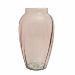 Florero Decorativo Margarita Bonaire Ámbar Oscuro OTÚN Mediano