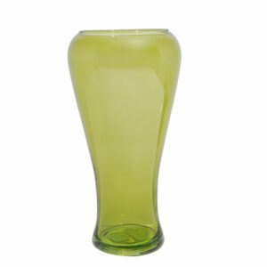 Florero Decorativo Asia Sin Cuello Bonaire Verde Militar OTÚN Mediano