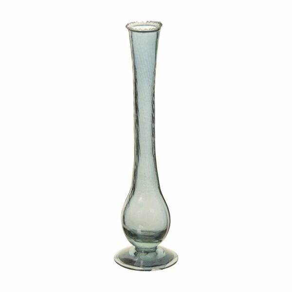 Florero Decorativo Solitario So16 Bonaire Humo Oscuro OTUN Mediano