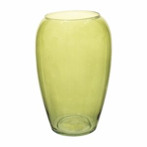 Florero Decorativo Margarita S/Cuello Bonaire Verde Militar OTUN Mediano