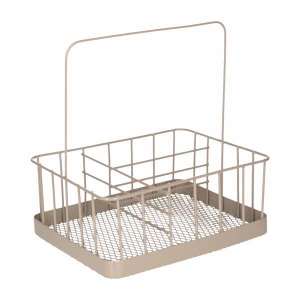 Canasta De Mesa Color Almendra REJIPLAST 1 Pieza