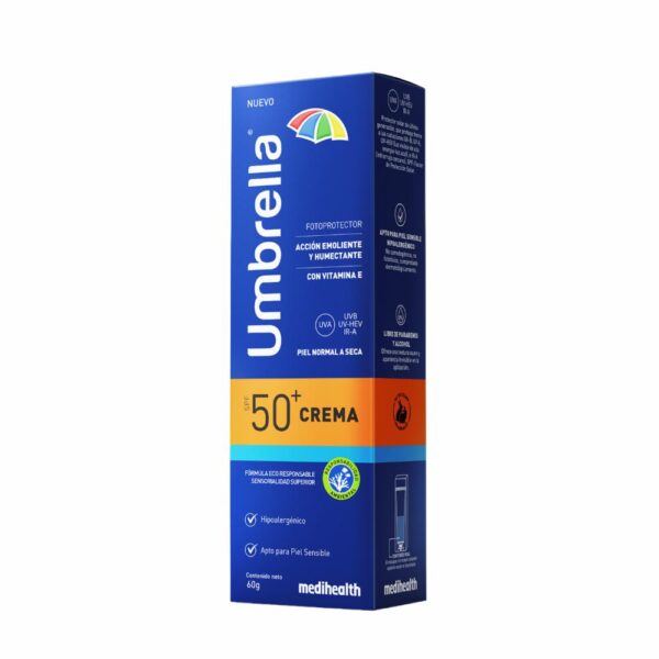 Protector Solar En Crema Spf 50+ UMBRELLA 60 G - Imagen 2