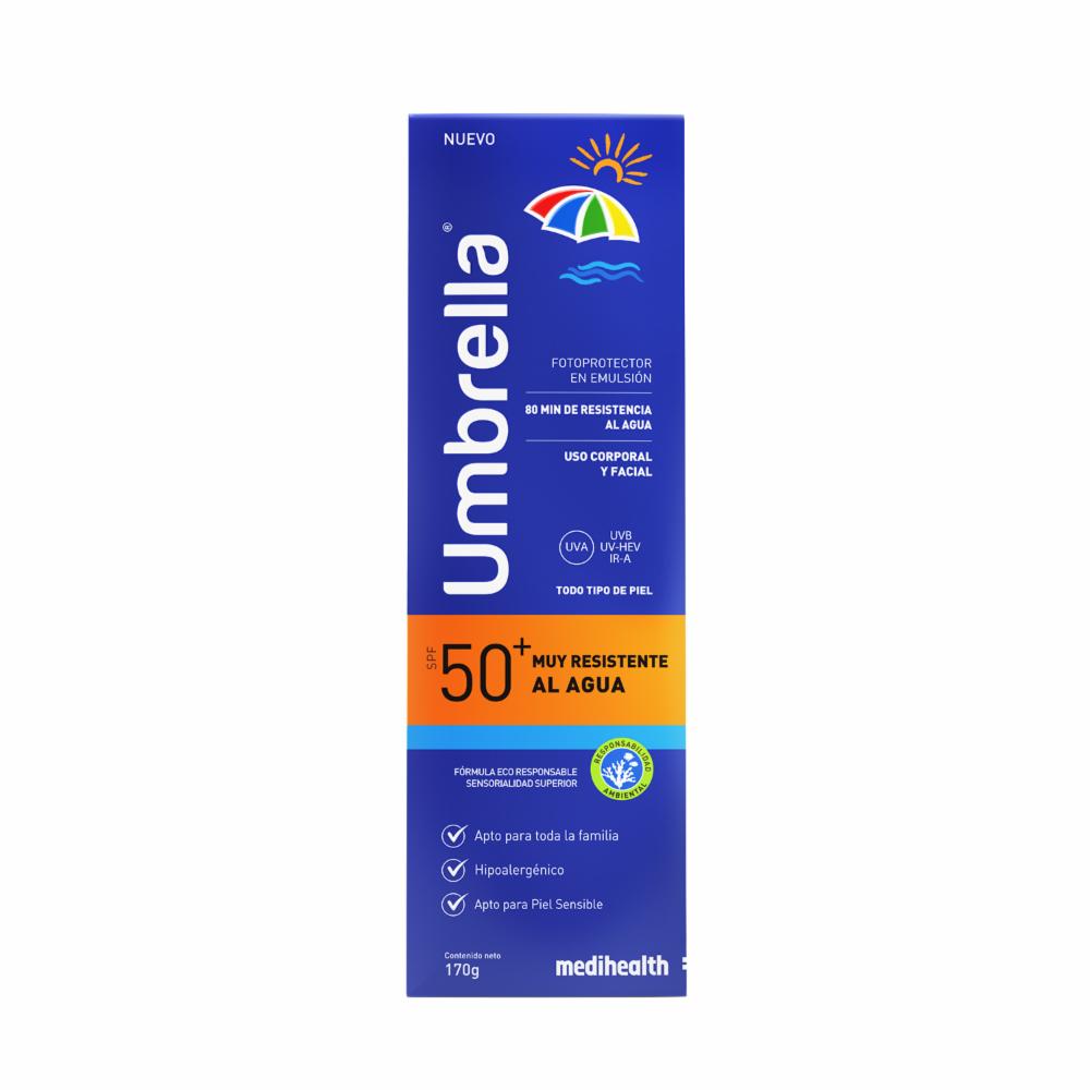Protector Solar Resistente Al Agua Spf 50+ UMBRELLA 170 G - Imagen 2