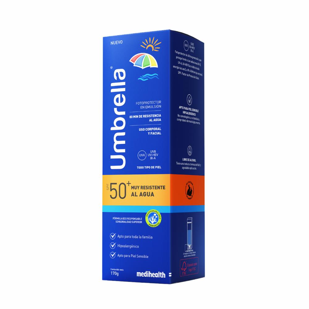 Protector Solar Resistente Al Agua Spf 50+ UMBRELLA 170 G - Imagen 3