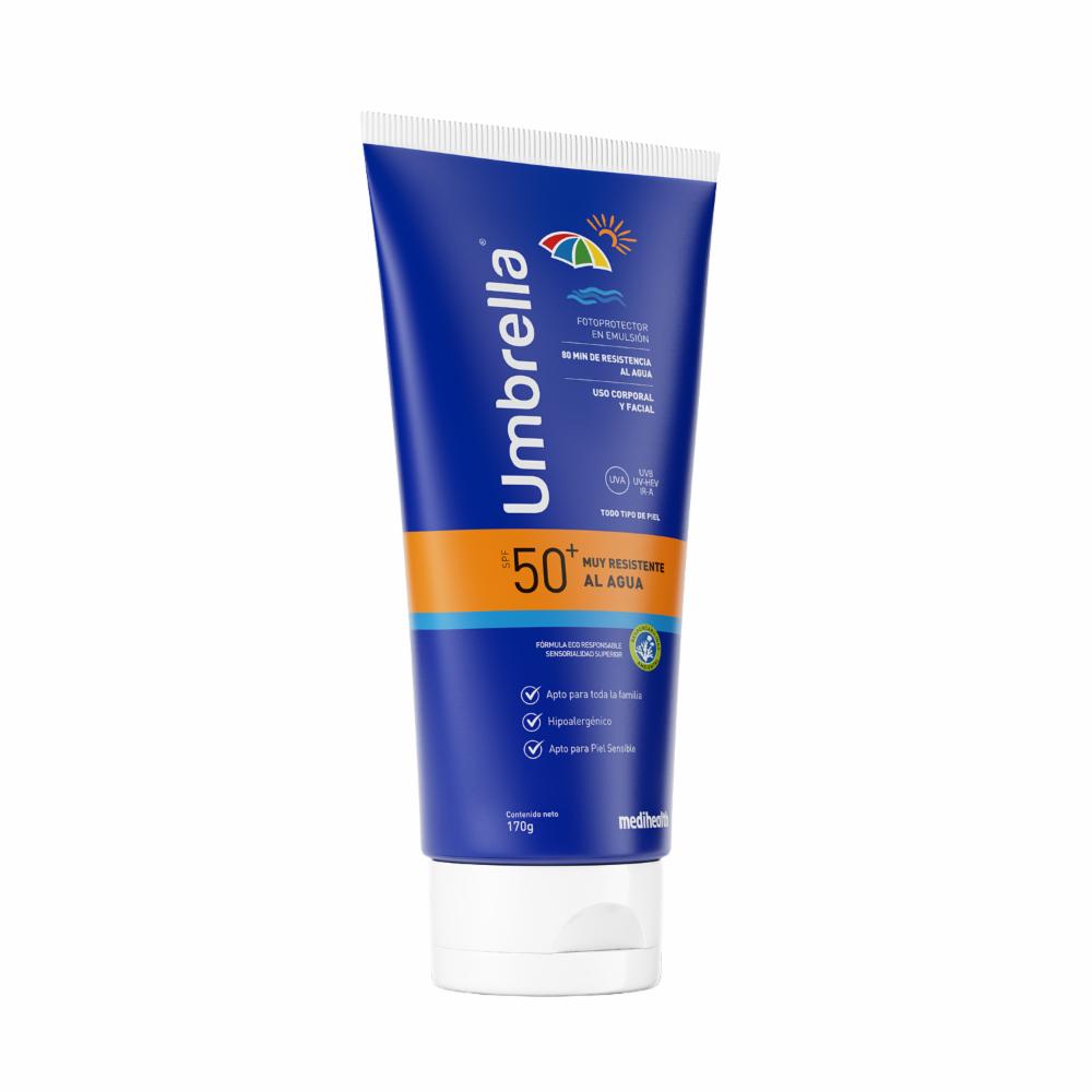 Protector Solar Resistente Al Agua Spf 50+ UMBRELLA 170 G - Imagen 4