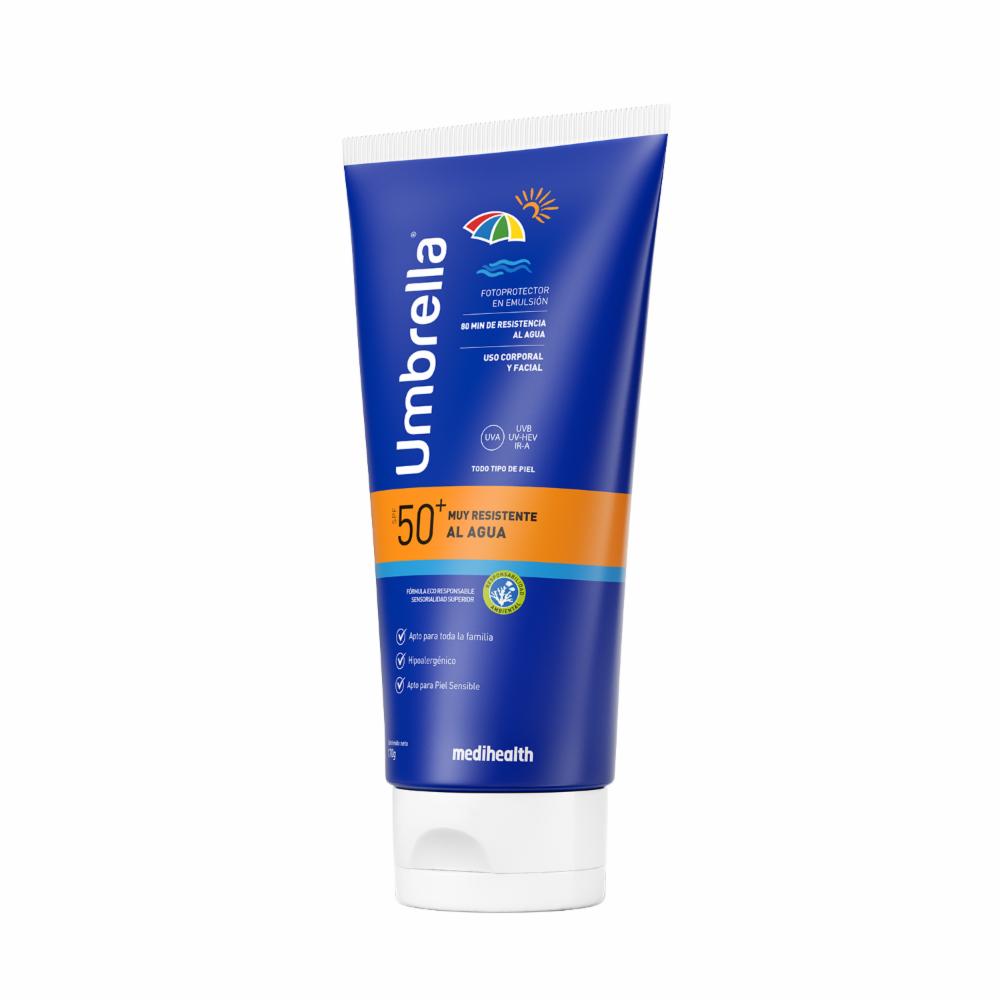 Protector Solar Resistente Al Agua Spf 50+ UMBRELLA 170 G - Imagen 6