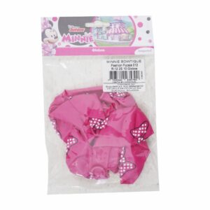 Globo Minnie Bowtique Fucsia X 10 Unidades DISNEY R12