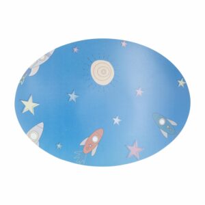 Individual Ovalado Cohetes FREE HOME Ovalado