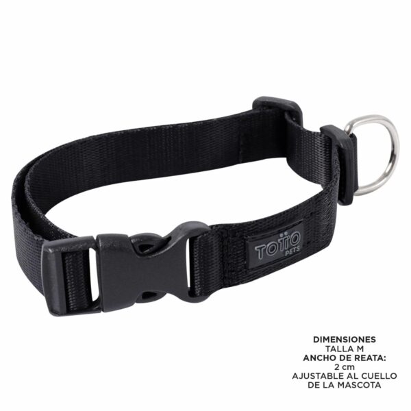 Collar De Mascota Ajustable Mylu TOTTO PET´S Talla Mediano - Imagen 3