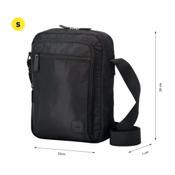 Bolso Para Hombre Negro TOTTO Bayonne - Imagen 2