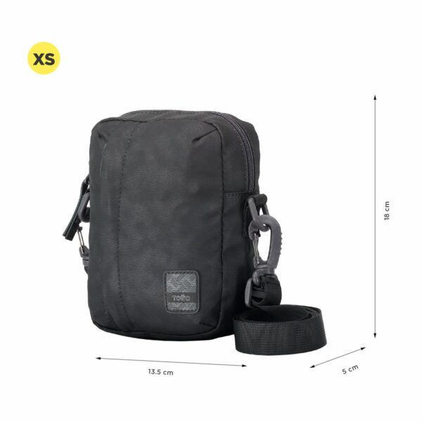 Bolso Para Hombre Negro TOTTO Balao - Imagen 3