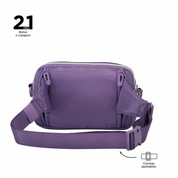 Bolso Para Mujer Morado TOTTO Funty - Imagen 3