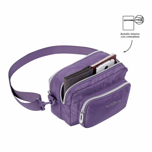 Bolso Para Mujer Morado TOTTO Funty - Imagen 5