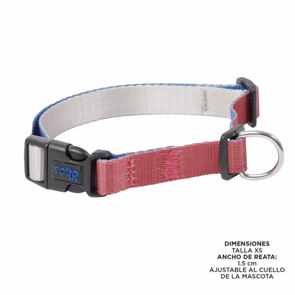 Collar De Mascota Ajustable Mylu TOTTO PET´S Talla Extra Pequeño - Imagen 3