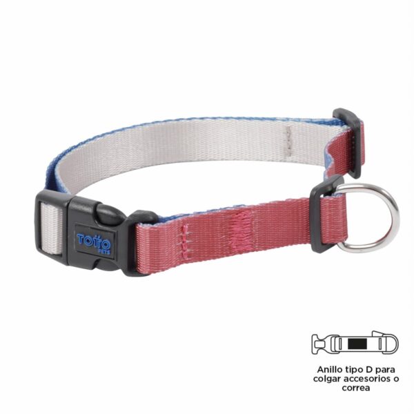 Collar De Mascota Ajustable Mylu TOTTO PET´S Talla Mediano - Imagen 5