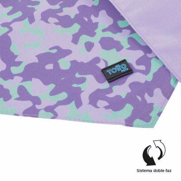 Pañuelo De Mascota Color Menta Doble Faz Reversible TOTTO PET´S Talla Pequeño - Imagen 6