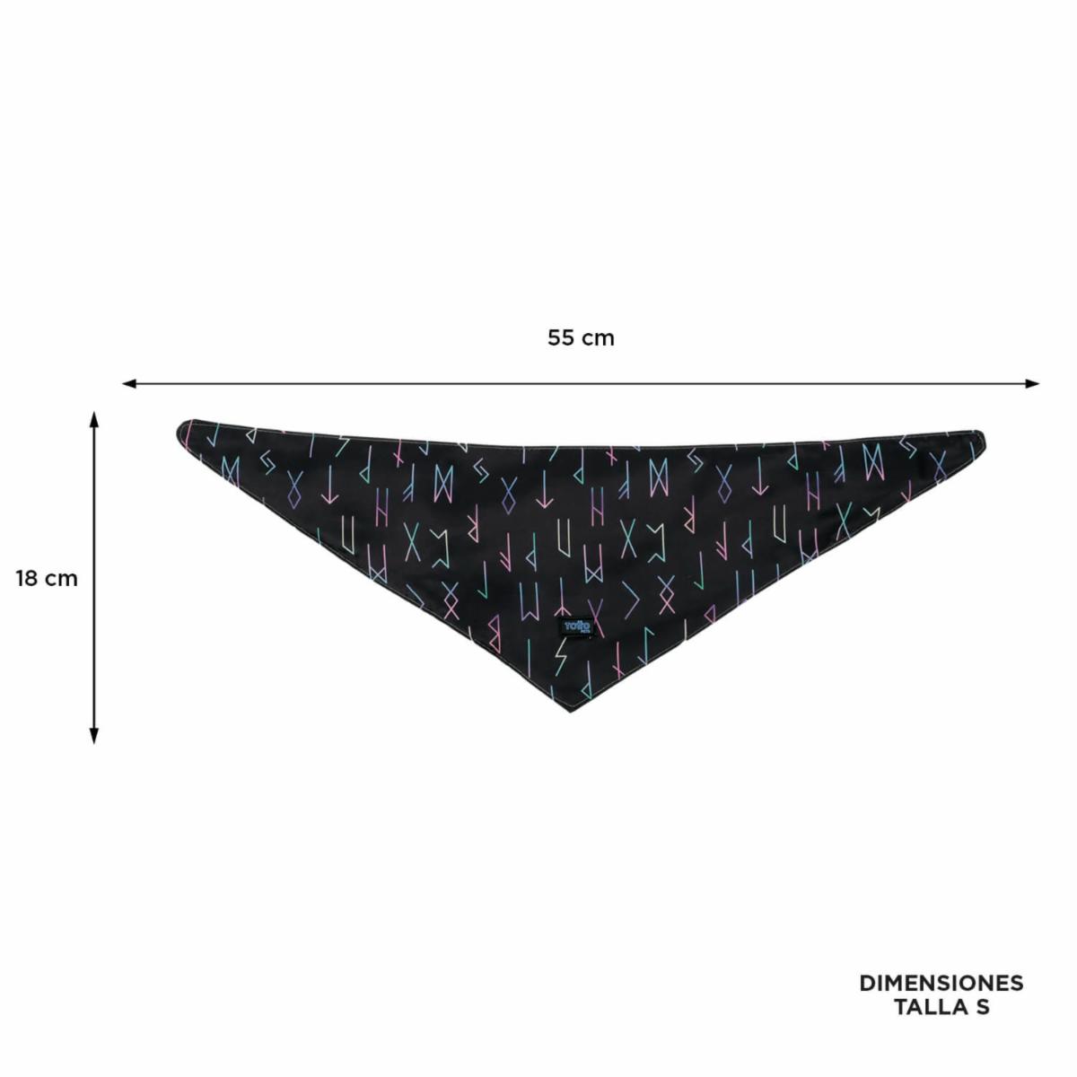 Pañuelo De Mascota Color Menta Doble Faz Reversible TOTTO PET´S Talla Pequeño