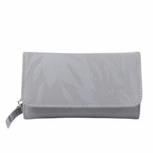 Billetera De Mujer Gris TOTTO Karasu