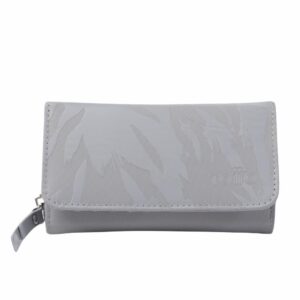 Billetera De Mujer Gris TOTTO Karasu