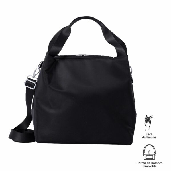 Lonchera Para Mujer Negro TOTTO Birmana - Imagen 3