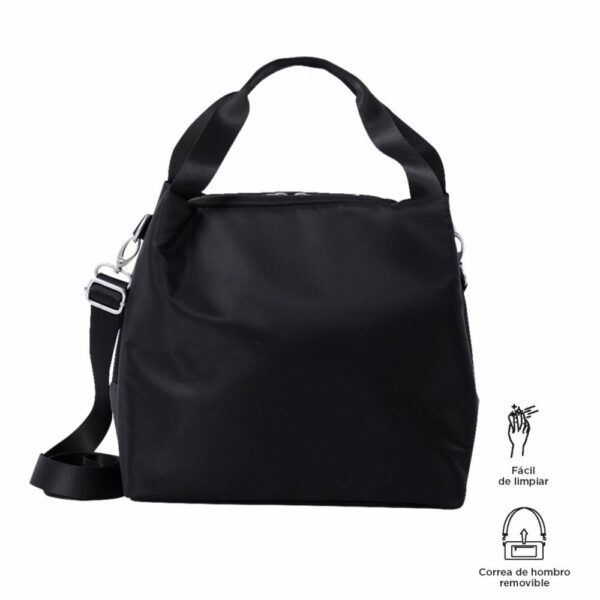 Lonchera Para Mujer Negro TOTTO Birmana - Imagen 3