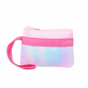 Monedero Para Mujer Rosado TOTTO Melifera Stamp