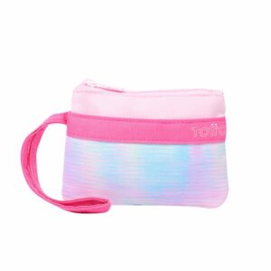Monedero Para Mujer Rosado TOTTO Melifera Stamp