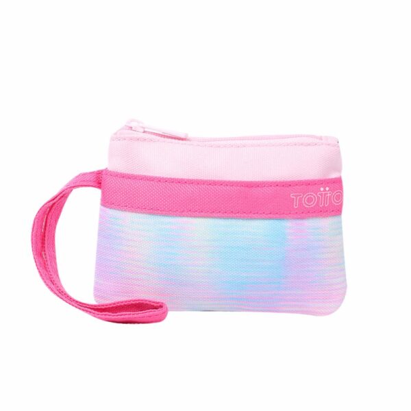 Monedero Para Mujer Rosado TOTTO Melifera Stamp