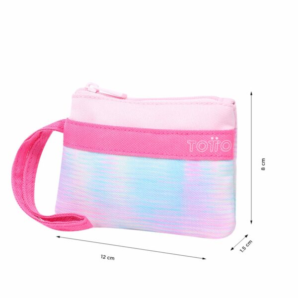 Monedero Para Mujer Rosado TOTTO Melifera Stamp - Imagen 2