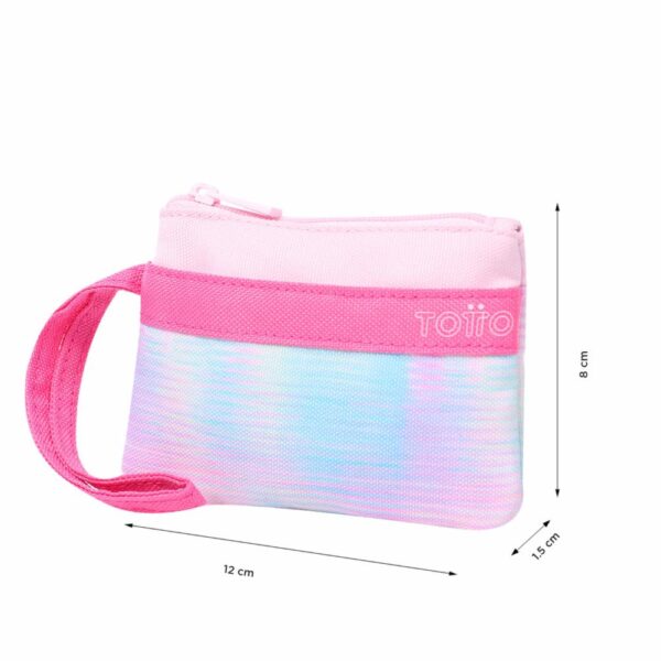 Monedero Para Mujer Rosado TOTTO Melifera Stamp - Imagen 2