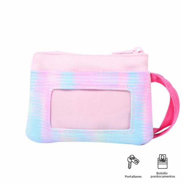 Monedero Para Mujer Rosado TOTTO Melifera Stamp - Imagen 5