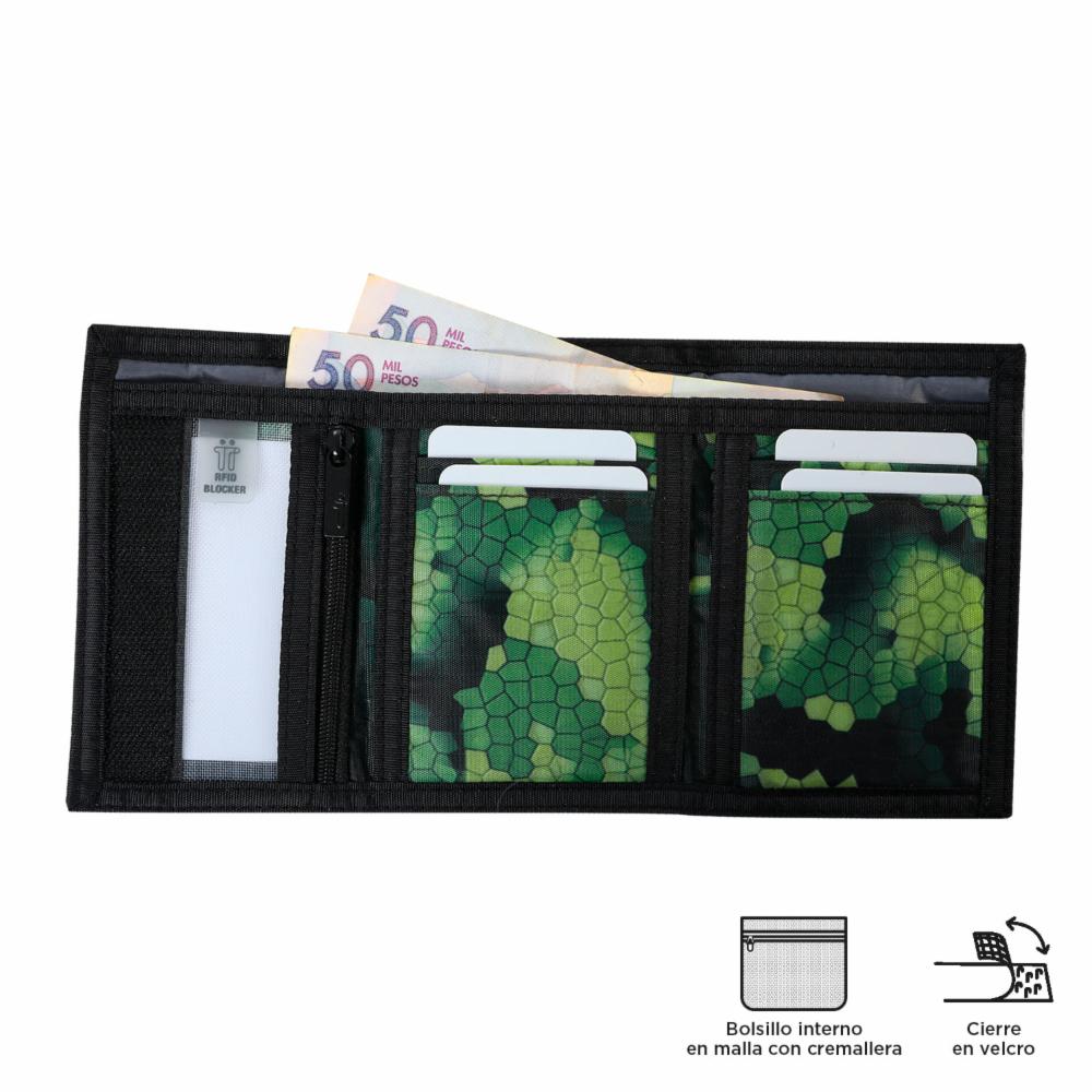 Billetera De Hombre Verde TOTTO Tojal - Imagen 4