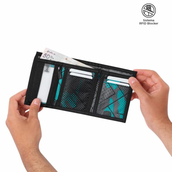 Billetera De Hombre Azul TOTTO Tojal - Imagen 3