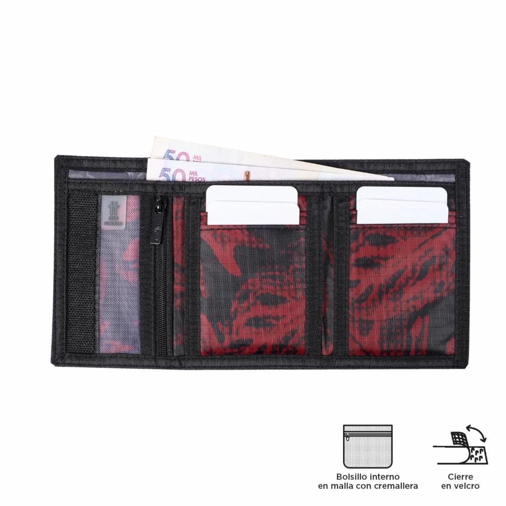 Billetera De Hombre Rojo TOTTO Tojal - Imagen 4