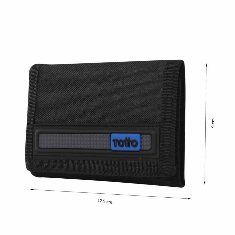 Billetera De Hombre Negro TOTTO Bacalao - Imagen 2