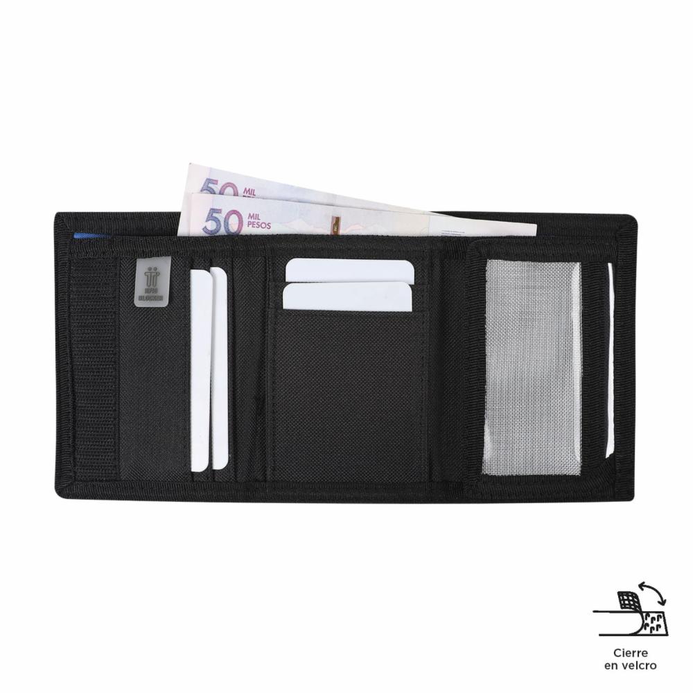 Billetera De Hombre Negro TOTTO Bacalao - Imagen 4