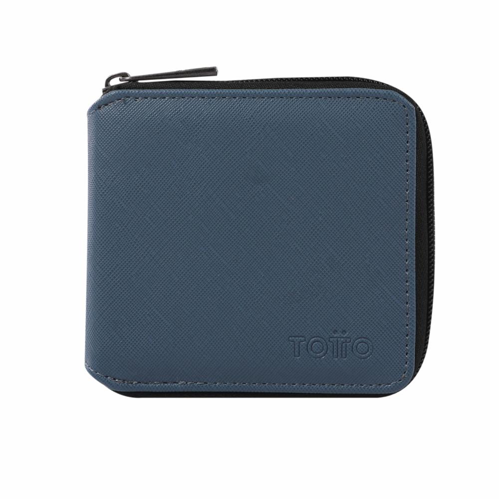 Billetera De Hombre Gris TOTTO Dunna Megamaxi