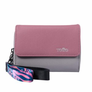 Billetera De Mujer Rosado TOTTO Cancri