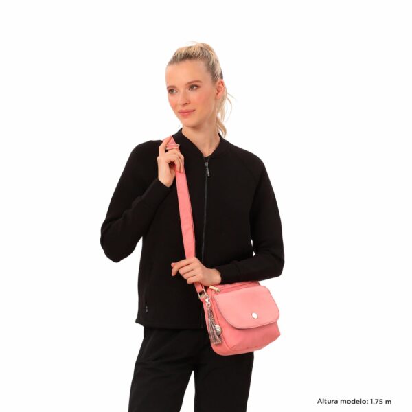 Bolso Para Mujer Rosado TOTTO Corneana - Imagen 2