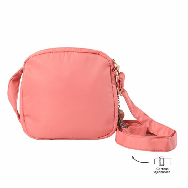 Bolso Para Mujer Rosado TOTTO Corneana - Imagen 4