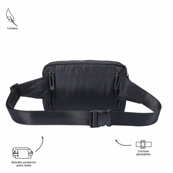 Bolso Para Mujer Negro TOTTO Funty 2.0 - Imagen 5