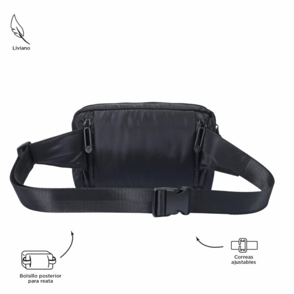 Bolso Para Mujer Negro TOTTO Funty 2.0 - Imagen 5