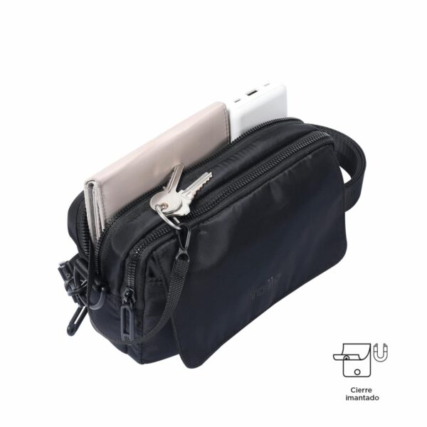 Bolso Para Mujer Negro TOTTO Funty 2.0 - Imagen 6