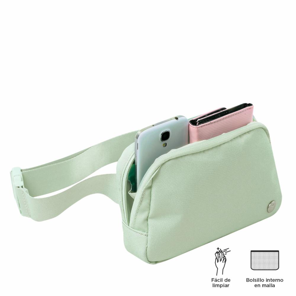 Canguro De Mujer Verde TOTTO Freya - Imagen 4