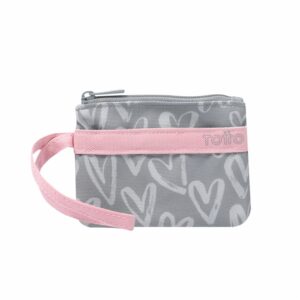 Monedero Para Mujer Gris TOTTO Melifera