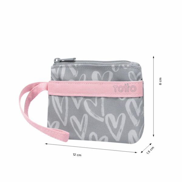 Monedero Para Mujer Gris TOTTO Melifera - Imagen 2