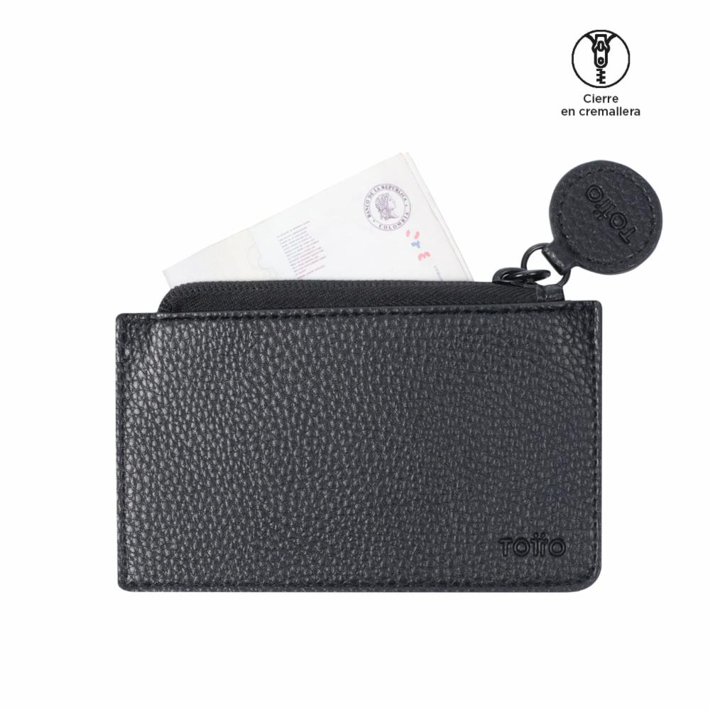 Porta Documentos Para Mujer Negro TOTTO Soft - Imagen 4